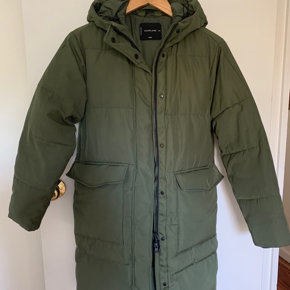 Everlane ReNew long puffer